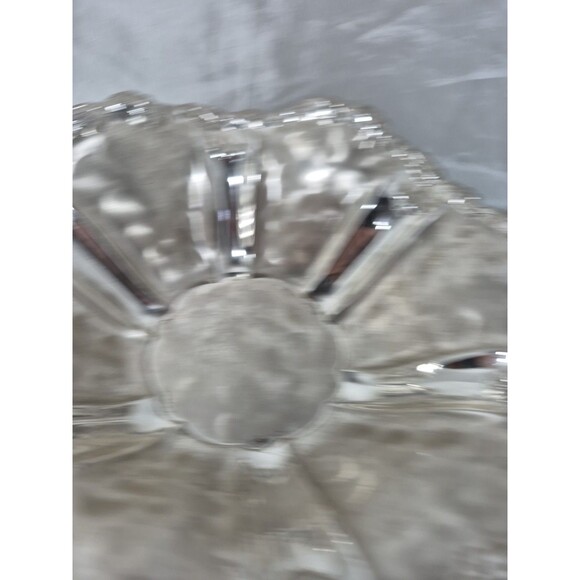 Vintage WMF Germany Ikora EP Silver Plate Floral Footed Serving Bowl 11” - Picture 6 of 16